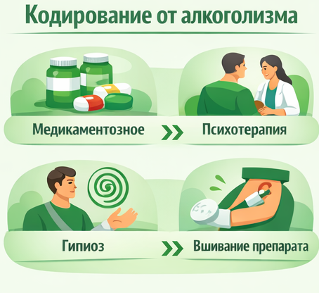 кодирование от алкоголизма в Нижнем Ломове Санати